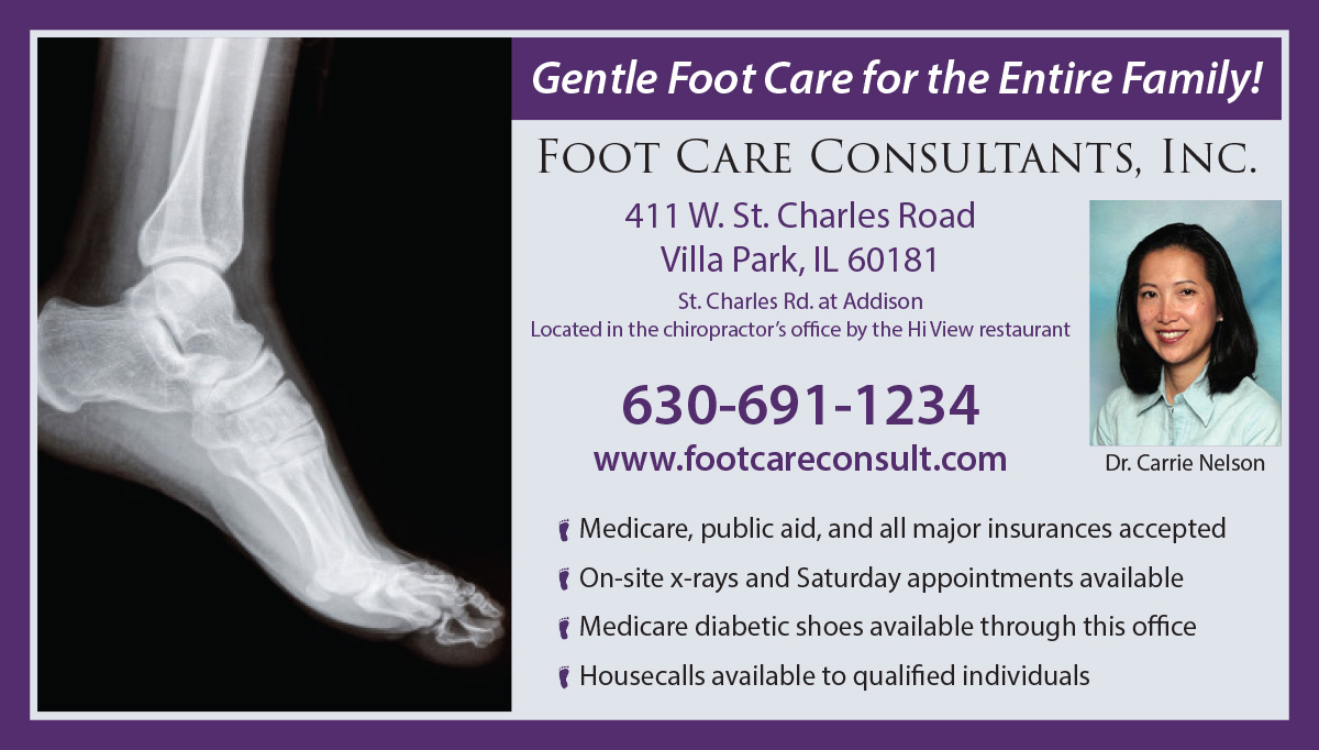 Foot Care Consultants postcard