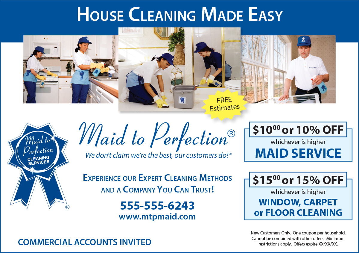 Maid to Perfection® of Sarasota-Manatee Clipper ad