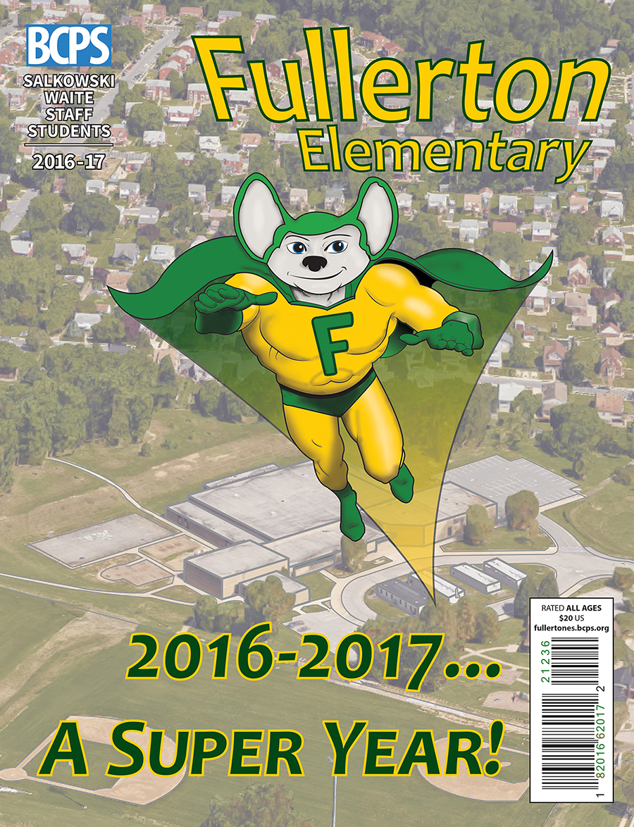 Fullerton Elementary 2016-2017 yearbook cover